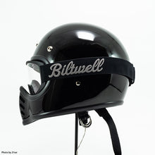 Load image into Gallery viewer, Biltwell Moto Goggles 2.0 Script Black