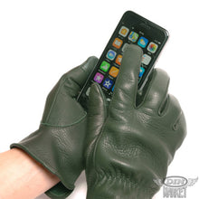 Load image into Gallery viewer, DEER SKIN GLOVE Shortlist BLACK Smartphone Compatible