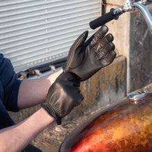 Load image into Gallery viewer, DEER SKIN GLOVE Shortlist BLACK Smartphone Compatible