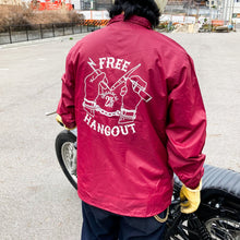 Load image into Gallery viewer, 2%ER Coach JKT HANGOUT Burgundy