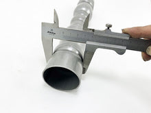 Load image into Gallery viewer, "CRAZY" Ripple Pipe, 50.8mm taper (2 inches)