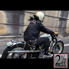 Load image into Gallery viewer, 2%ER Coach JKT Support your local logo Black