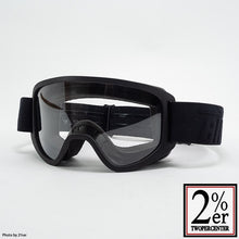 Load image into Gallery viewer, Biltwell Moto Goggles 2.0 Bolt Black