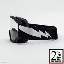 Load image into Gallery viewer, Biltwell Moto Goggles 2.0 Bolt Black