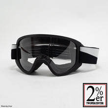 Load image into Gallery viewer, Biltwell Moto Goggles 2.0 Bolt Black