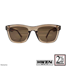 Load image into Gallery viewer, HWZNBROSS Biker Shade Clear Brown/Brown Lenses