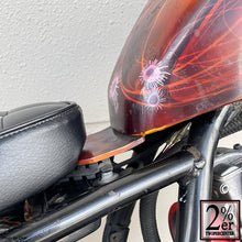 Load image into Gallery viewer, Sportster tank bolt-on kit, bare steel, SR400/500 for all carburetor models