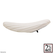 Load image into Gallery viewer, Narrow Type Bates Replica Solo Seat/Pillion Pad Set, Flat Base, White