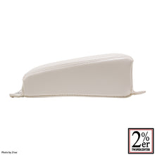 Load image into Gallery viewer, Narrow Type Bates Replica Solo Seat/Pillion Pad Set, Flat Base, White