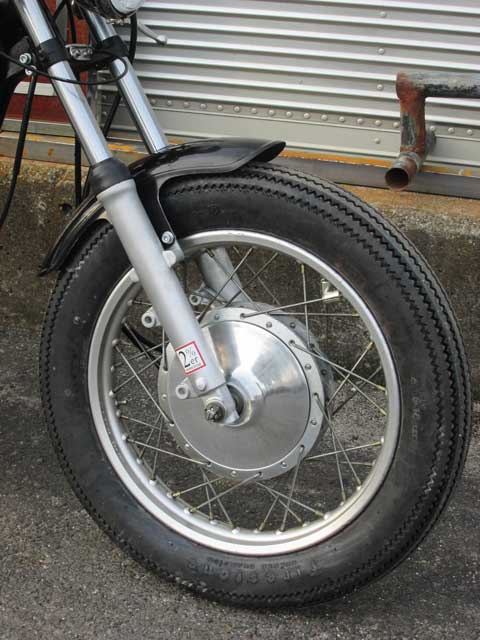 2%er Short Front Fender STD [SR400/500]