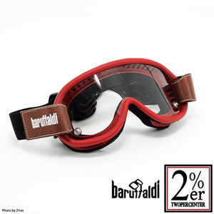 BARUFFALDI SPEED4 Goggles Imperial Red 3 Lens Baruffaldi