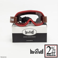 Load image into Gallery viewer, BARUFFALDI SPEED4 Goggles Imperial Red 3 Lens Baruffaldi