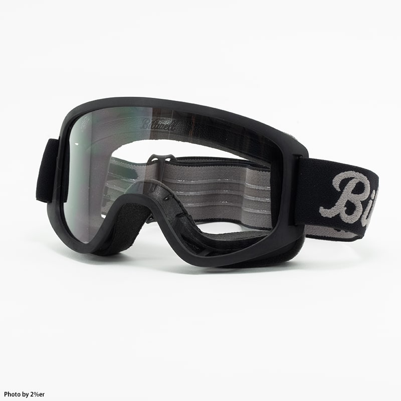 Biltwell Moto Goggles 2.0 Script Black