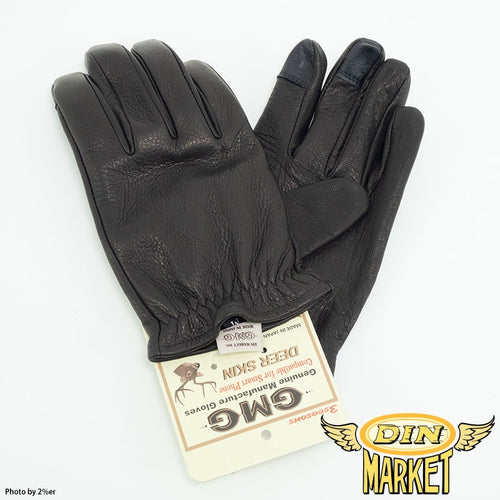 DEER SKIN GLOVE Shortlist BLACK Smartphone Compatible