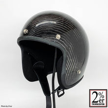 Load image into Gallery viewer, Carbon Small Jet Helmet