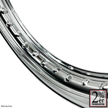 Load image into Gallery viewer, EXCEL H-type aluminum rim SR400/500 for front disc 2.15-18 wide