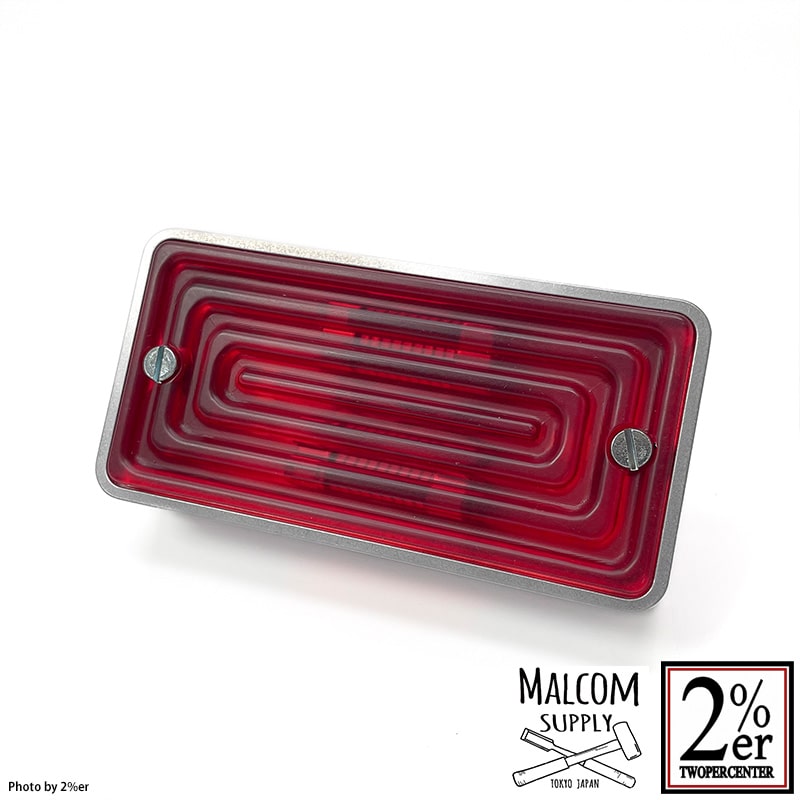 Square Taillight Bullseye MALCOM SUPPLY