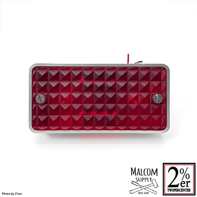 Square Taillight Jagged MALCOM SUPPLY