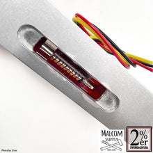 Load image into Gallery viewer, Square Taillight Large Pyramid MALCOM SUPPLY