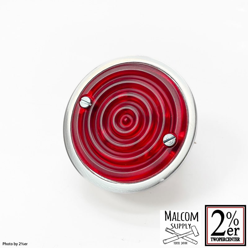 Round Tail Light Bullseye MALCOM SUPPLY