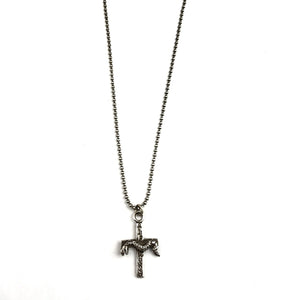 BAD PSYCHO HEAD BPT-012 Silver Necklace