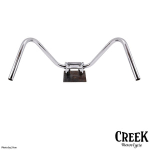 PULLBACK HANDLE/WIDE 1 inch MADE BY CREEK MOTORCYCLE