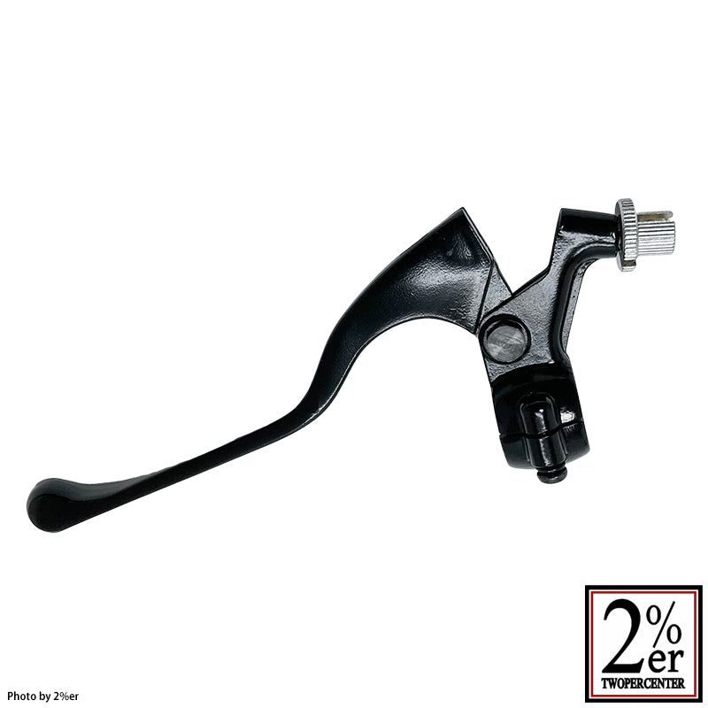 Standard Aluminum Clutch Lever/Holder Set Black