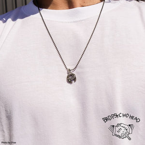 BAD PSYCHO HEAD BPT-001 Silver Necklace