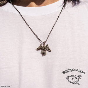 BAD PSYCHO HEAD BPT-006 Silver Necklace