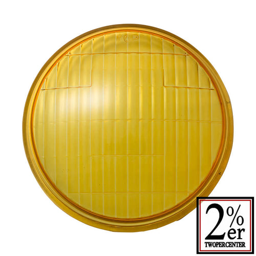 4.5-inch headlight lens yellow [glass] #General-purpose parts