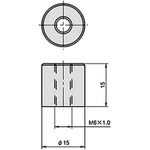 Weld Tornut M6 10 Pieces