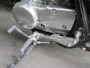 Mid-Forward Control Kit - Chrome - SR400/500