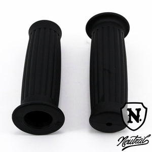 Barrel Grip Black 22.2mm 7/8inch for Motorcycle