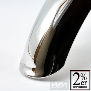 Plain Aluminum Rear Fender with 120mm Width