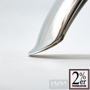 Plain Aluminum Rear Fender with 120mm Width