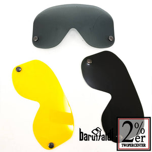 BARUFFALDI SPEED4 Goggles Green Wood Frame 3 Lens Baruffaldi