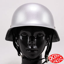 Load image into Gallery viewer, Ocean Beetle SRF Helmet Silver