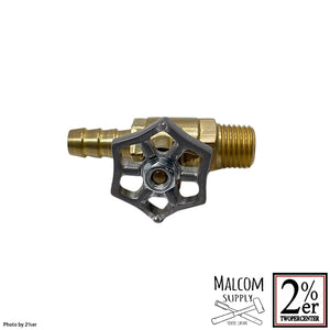 Vintage Style Brass Pet 1/4 MALCOM SUPPLY