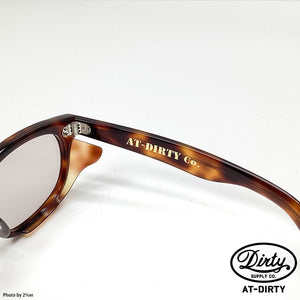 AT-DIRTY / WINDY GLASSES (BROWN×L.BROWN)