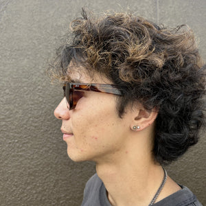 AT-DIRTY / WINDY GLASSES (BROWN×L.BROWN)