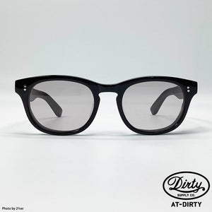 AT-DIRTY / WINDY GLASSES (BLACK×L.BROWN)