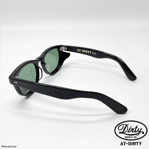 AT-DIRTY / WINDY GLASSES (BLACK×D.GREEN)