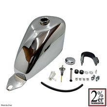 Load image into Gallery viewer, Sportster Tank Bolt-On Kit Chrome Plated SR400/500