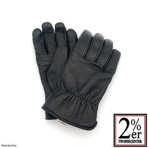 DEER SKIN GLOVE Thinsulate Black Winter Gloves