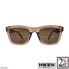 Load image into Gallery viewer, HWZNBROSS Biker Shade Clear Brown/Brown Lens