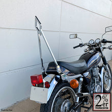 Load image into Gallery viewer, SR400/500 DIAMOND Sissy Bar STD Plate Bolt-On Kit for Normal Seat