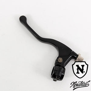 Aluminum Short Clutch Lever/Holder Set Black