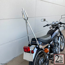 Load image into Gallery viewer, SR400/500 FORK Sissiy Bar STD Plate Bolt-On Kit for Normal Seat