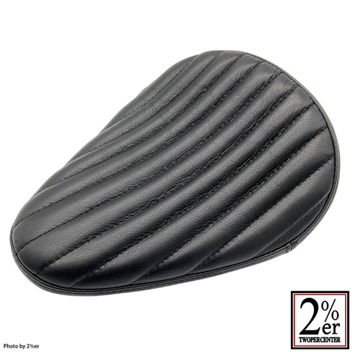 Genuine Leather STD Solo Saddle Seat Black
