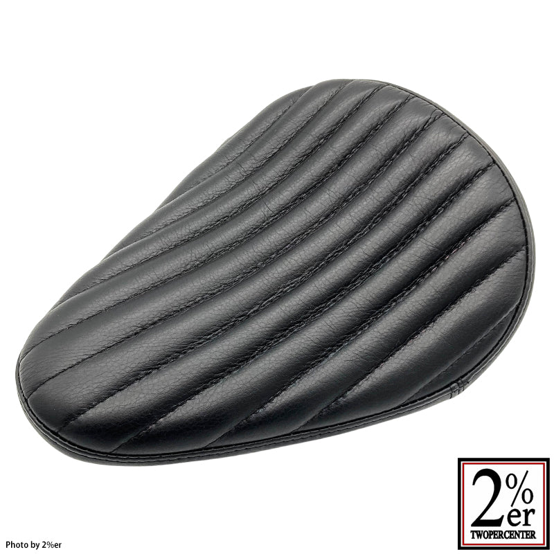 Genuine Leather STD Solo Saddle Seat Black